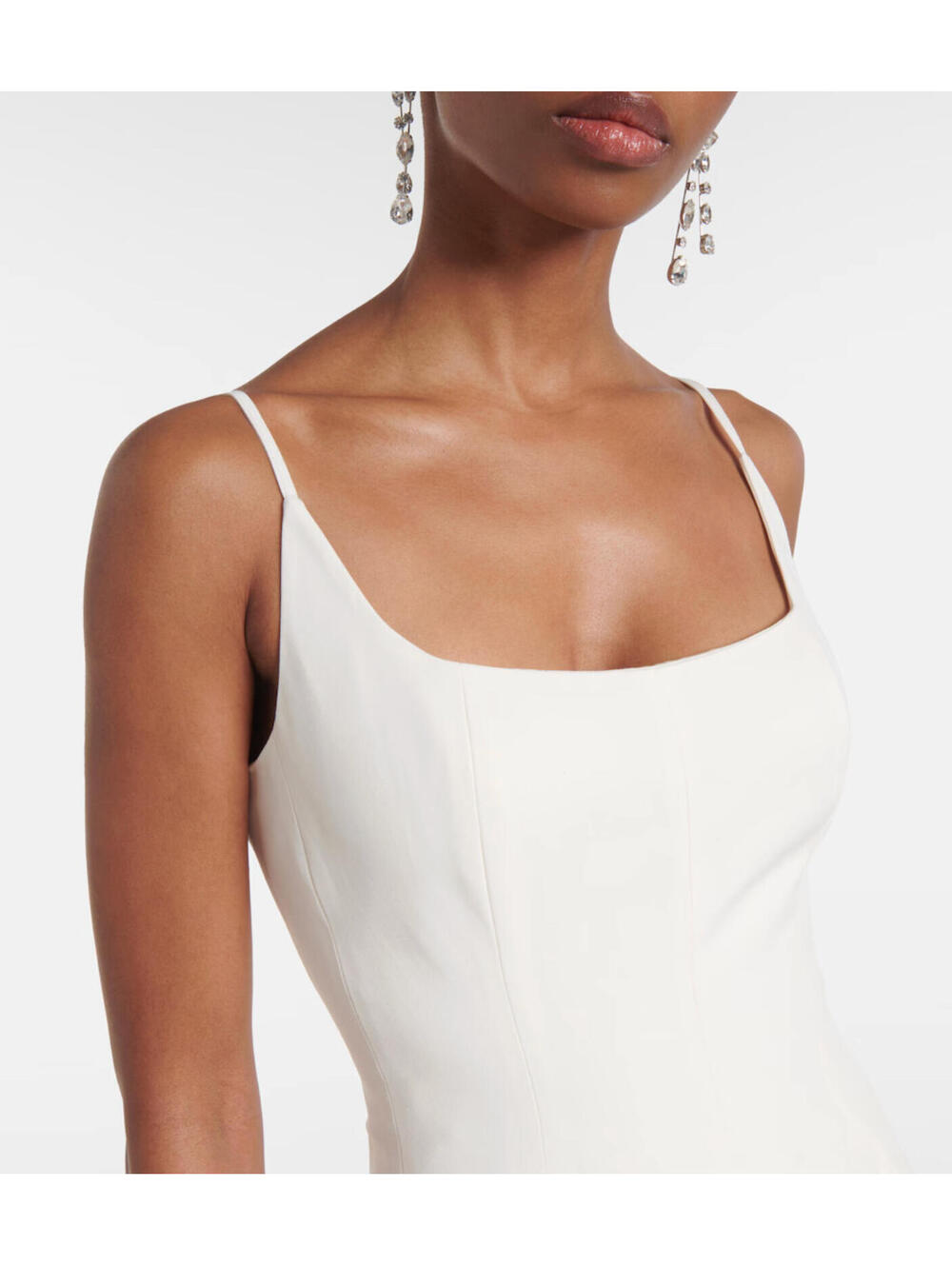 STAUD Ivory Cream Joy Maxi Dress - Picture 2 of 10